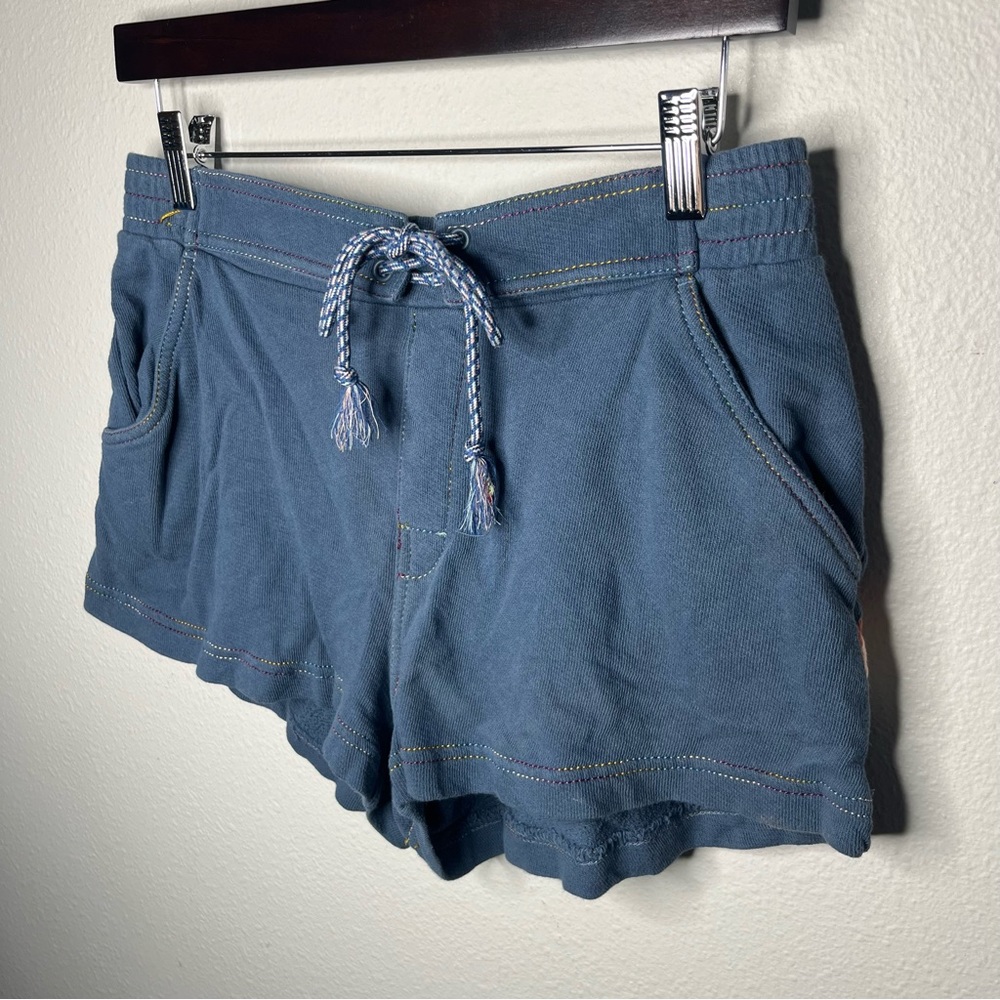 Faherty Blue Rainbow Bondi Drawstring Shorts Casu… - image 7